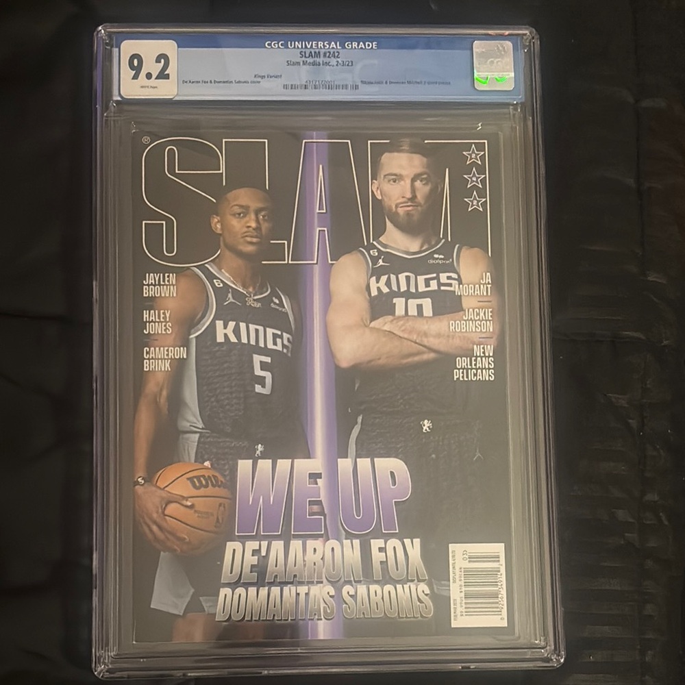 Slam Magazine Issue #242 with De'Aaron Fox and Domantas Sabonis